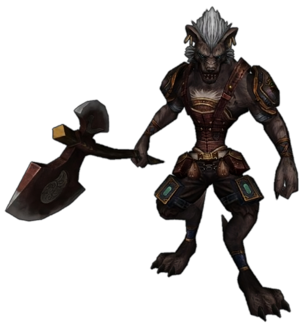 Gnoll Savaşçı